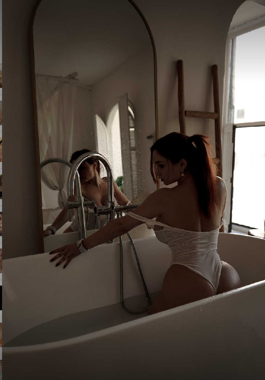 A playful frame from Miranda Faith nude — online in Roseau